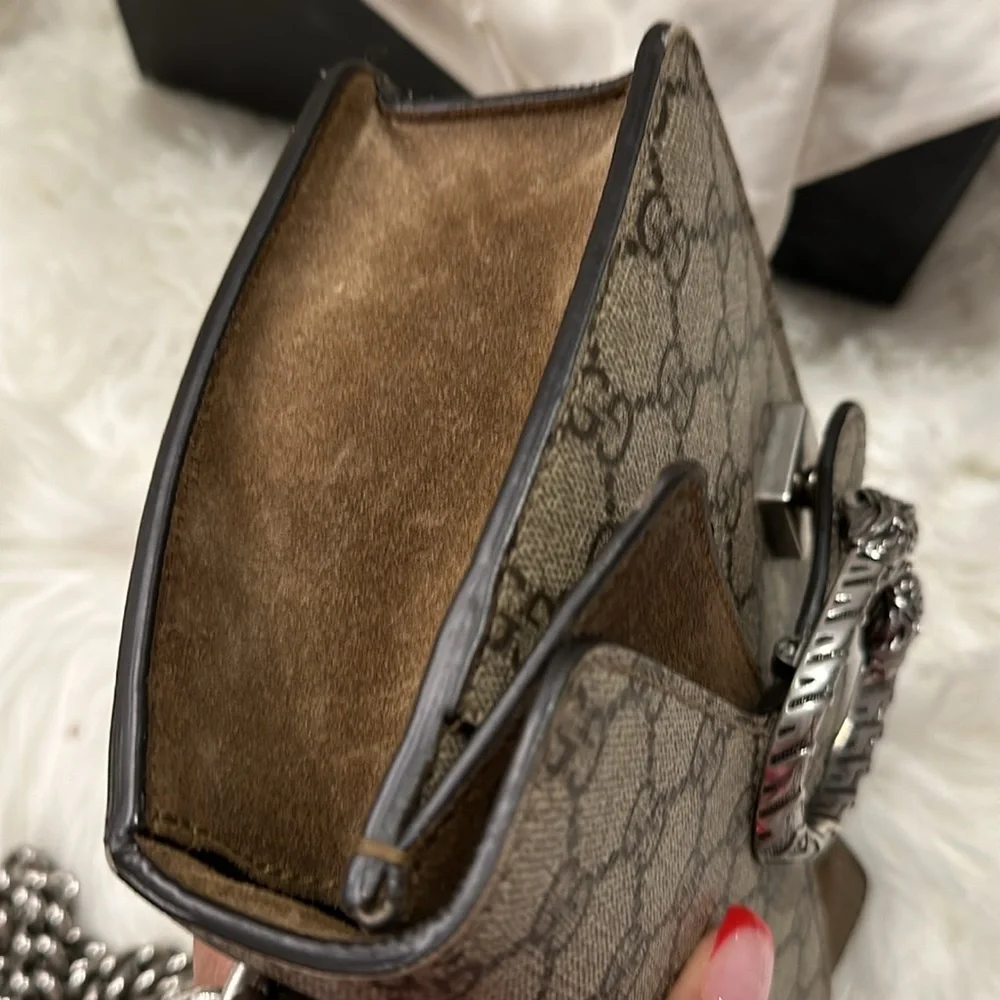 -AUTHENTIC DIONYSUS GG SUPREME MINI BAG Price firm - Picture 5 of 5